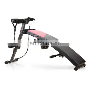 TV Shopping Fitness Equipment Exercise Curved Sit up Bench thumbnail-1