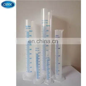 Laboratory 10ml 25ml 50ml 100ml 250ml 500ml 1000ml 2000ml Graduated Plastic Measuring Cylinder Manufacture thumbnail-2