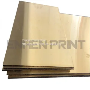 Factory Price CNC Brass Sheet Brass 5mm Sheet for Hot Stamping and Embossing thumbnail-2