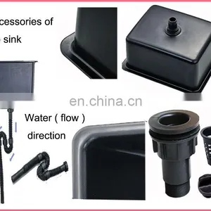 304 Steel Lab Sink, Lab Small Plastic Water Sink With PP Material thumbnail-6