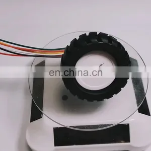N20 12V Mini Gear DC Motor Encoder With Fixed Frame Coupling Nut Rubber Wheel for DIY Toys Science thumbnail-1