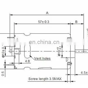 RS-550SA 6000rpm High Speed Motor 3800rpm Low Cost 120w 12v 24V dc Micro Motor for Motorized Toys and N-scale Train Models thumbnail-2