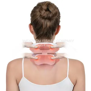 Smart 2020 Portable Mini Electric Wireless Neck Massager 360 Infrared Physiotherapy Intelligent Neck Massager thumbnail-5