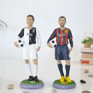 Lifelike Football Player NBA Star Basketball Player Action Figure PVC Custom Size Figure Toy ODM OEM Realistic Sportman Figures thumbnail-4