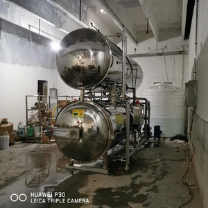 Automatic Industrial Double-Layer Sterilization Pot Food Sterilizer Machine thumbnail-3