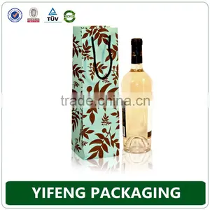 Custom Design Paper Wine Packaging Wholesale Wine Bags With Logo thumbnail-1