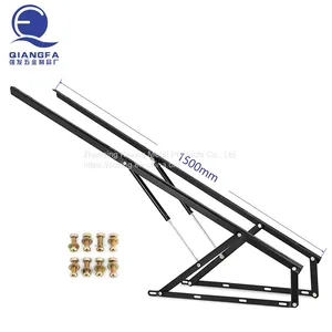 Bed Lift Mechanism 60kg Pneumatic Storage Pneumatic Support Bed Box Mechanism Bed Frame Fittings thumbnail-1