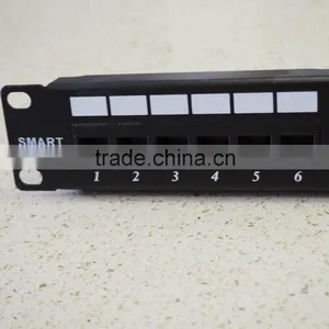 Good Price CAT6 UTP 24 Port Patch Panel With Cable Manager thumbnail-4
