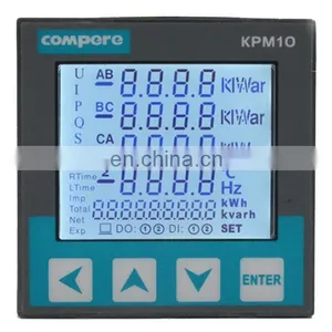 Electrical Power Monitoring Digital Rs485 Power Meter 3 Phase Energy Meter thumbnail-2