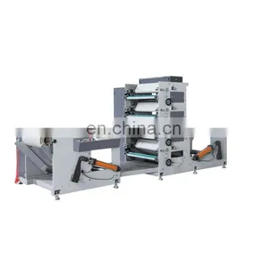 Full Automatic High Speed UV 8/6 Color Flexo Printing Machine / Flexo Printer Machine thumbnail-1