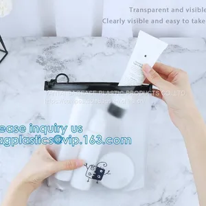 Zipper Top Apparel Bags, Clothing, Shoes, Underwear, Garment. Bikini Swimwear Packing Bag. EVA Slide Bags thumbnail-4