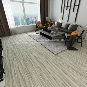 GKBM SY-W3004 Eco-Friendly Waterproof Fireproof E0 Formaldehyde Splicing Oak Stone Composite Click SPC Flooring thumbnail-5