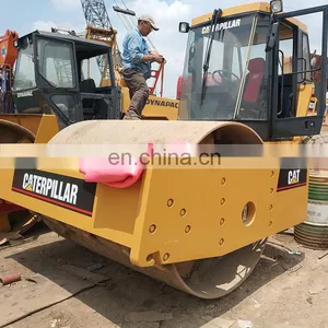 Used Caterpillar CS583C Road Roller on Sale in Shanghai thumbnail-1