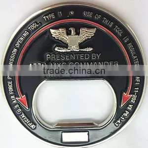 177th Wing Maintenance Group Bottle Opener Challenge Coin thumbnail-3