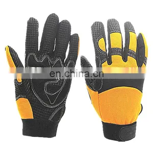 Construction Scaffolding Mechanics Synthetic Leather Hand Protective Gloves Touchntuff Saftey Gloves thumbnail-2