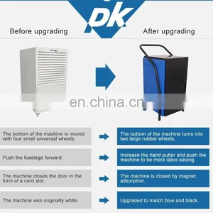 Household and Commercial Medium-sized Multifunctional Dehumidifier With Control Panel HIROSS Factory Direct Selling Portable Deh thumbnail-4