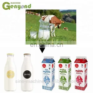 Factory Price Milk Processing Machine Treatment Milk Beverage Milk Processing Sterilizer Machinery thumbnail-5