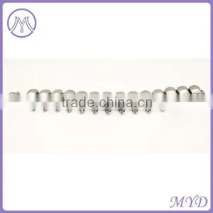 Stainless Steel Men Skull Bracelet With Silver Plating thumbnail-3