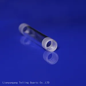 Quartz Tube With Thread Mouth At Both Ends thumbnail-4