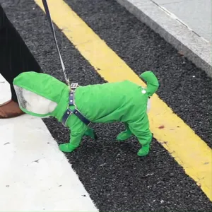 Weenie Dog Raincoat​ Pet Full Coverage​ Raincoat thumbnail-1