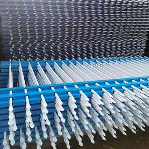 Hot Sale 6ft Black Powder Coated Metal Steel or Aluminum Tubular Fencing 3 Rail Style for Home Security Low Maintenance thumbnail-2