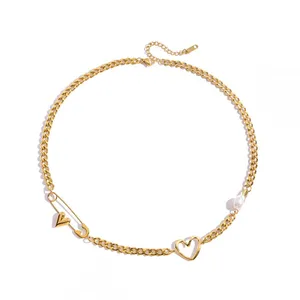 Hypoallergenic Stainless Steel Necklace for Sensitive Skin With Low MOQ Options thumbnail-3
