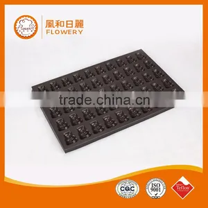 Round Customized FDA,LFGB,SGS Certification Non-stick Teflon Coating Aluminum Flat Baking Bar Cake Tray thumbnail-5