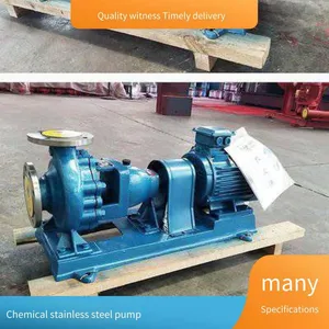 Acid and Alkali Resistant Chemical Stainless Steel Pump, High-efficiency Liquid Transfer Pump, Customized Model, Head 80m, Standard Packaging thumbnail-2