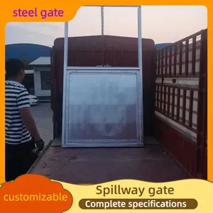 Custom Size Stainless Steel Water Gate Heavy Duty Water Blocking Gate for Water Conservancy Construction thumbnail-3