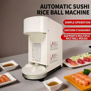 Professional Automatic Sushi Rice Ball Forming Machine Adjustable Weight Nigiri Maker Onigiri Robot for Japanese Restaurant thumbnail-1