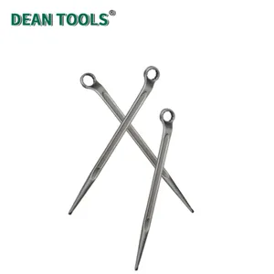 304 Stainless Steel Non-Magnetic Construction Box Wrench, 17mm Opening, 240mm Length, Standard Compliant thumbnail-3