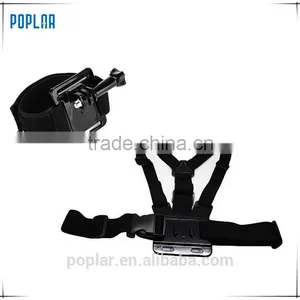 Poplar Accessories for Gopros Hand Strap Mount + Gopros Chest Strap thumbnail-1