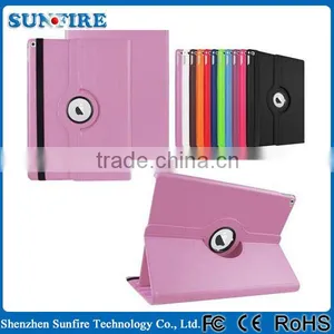 360 Degree Rotating Stand Leather Case Cover for IPad Pro thumbnail-1