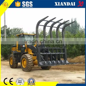 3.0ton Grass Grabber Wheel Loader With High Quality for Hot Sale thumbnail-1