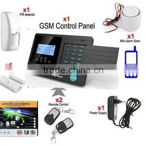 New SMS Alarm and Auto-call Wireless Gsm Alarm System thumbnail-1