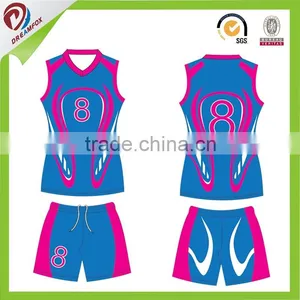 Custom Unusual Volleyball Jersey Sublimation Professional Custom Volleyball Jersey thumbnail-1