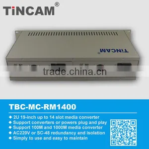 2U 19''16 Slots Fiber Chassis With DC40V+DC48V thumbnail-5