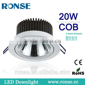 Ronse 20W Recessed Aluminum Led Cob Ceiling Light for Living Room(RS-2050) thumbnail-1