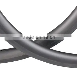 40mm Rim Clincher Tubeless Ready Carbon Wide Rims 700c Road Bicycle Rim thumbnail-4