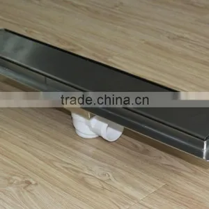 B Series Tiled On Flange Sloped Channel Base Shower Drain Stainless thumbnail-1