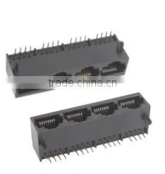 Side Entry RJ45 Multi-ports Connector thumbnail-1