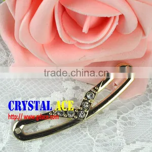 2015 Fashion Lady Shoes Buckles, Swimwear Buckle, Crystal Rhinestone Ribbon Buckle for Bikini Decoration thumbnail-6