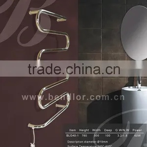 Bathroom Use Stainless Steel HEATED TOWEL RAIL/TOWEL WARMER(BLG40-1) thumbnail-1
