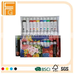 12Color 12ML Aluminum Tube Packing Gouache Paint thumbnail-1