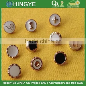 New Arrive Enamelled Metal Shank Button For Sweater Wear --- M1875 thumbnail-1
