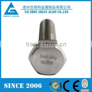 Inconel 625/inconel 600 Stainless Steel Hex Bolts thumbnail-4
