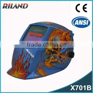 Riland Brand New Design High Quality Auto Darkening Welding Helmet Electrofusion Welding Helmet thumbnail-1