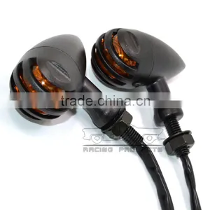 BJ-SL-063 Ultra Bright E-Mark Aluminum 12V Amber LED Motorcycle Turn Signal LED Light thumbnail-5