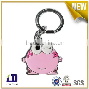 2015 Hot Selling Pink Leon Metal Keychain thumbnail-1