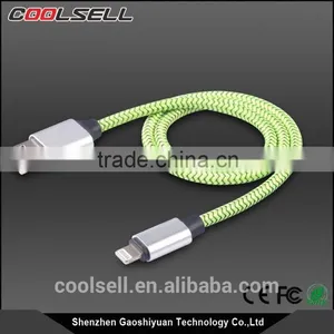 Braided MFi Usb Cable MFi Certified Charging and Syncing Usb Data Cable for IPhone 6s thumbnail-1